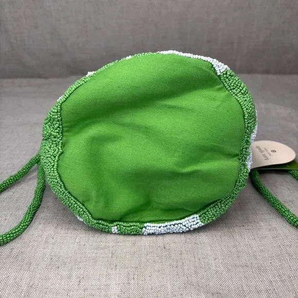Kate Spade New York x Target Beaded Classic Rose Drawstring Bucket Bag Purse NWT - Picture 5 of 9